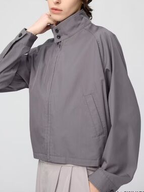 Uniqlo Cotton Blend Blouson Jacket